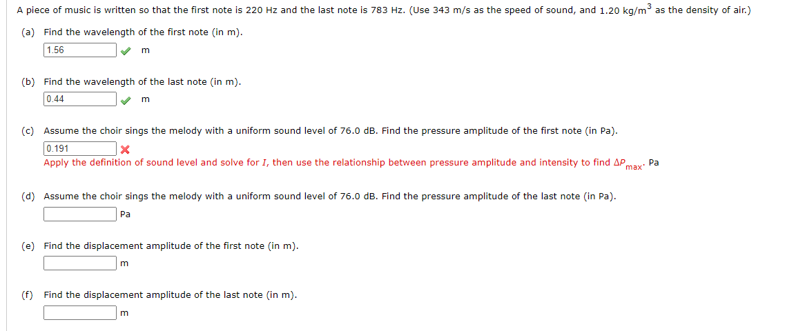 Solved A piece of music is written so that the first note is | Chegg.com