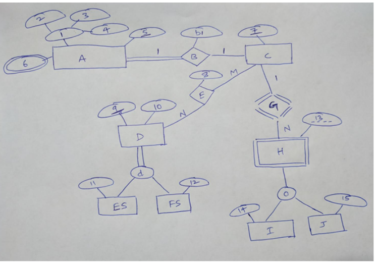 Solved Convert the below EER diagram into a Relational | Chegg.com