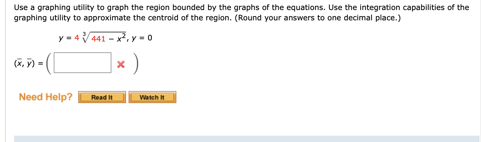 Solved Use a graphing utility to graph the region bounded by | Chegg.com