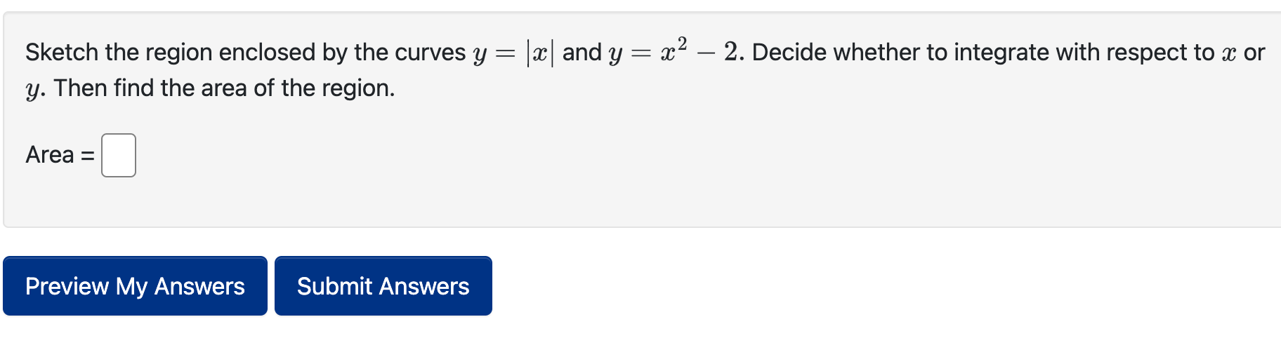 Solved Sketch The Region Enclosed By The Curves Y∣x∣ And 4138