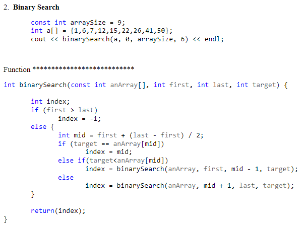 Solved Provide a clear trace of the following recursive | Chegg.com