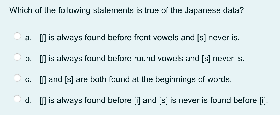 The next three questions are based on the following | Chegg.com