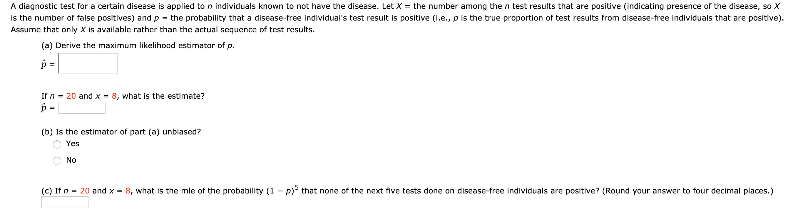 Solved A Diagnostic Test For A Certain Disease Is Applied To | Chegg.com