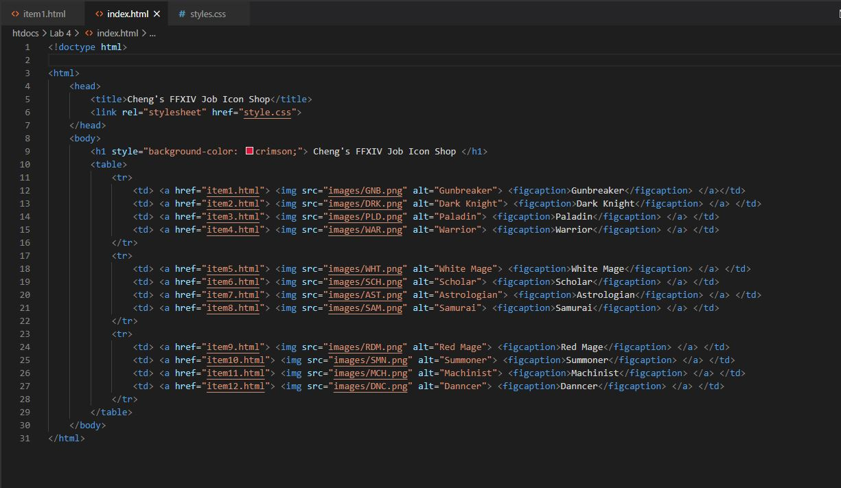 Solved Modifying the Details Page 1. In your item1.html | Chegg.com
