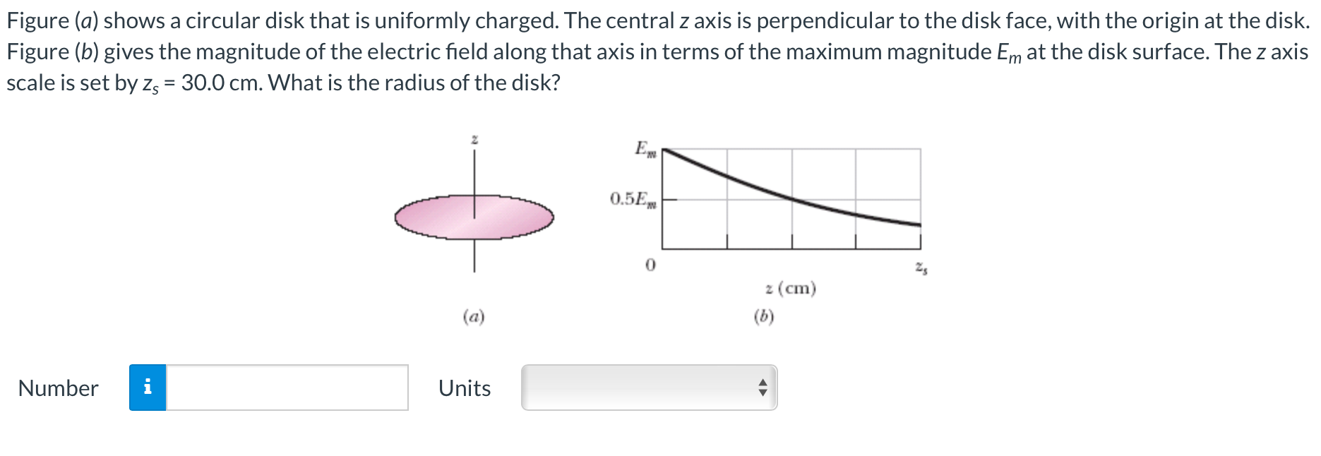 Solved Figure (a) Shows A Circular Disk That Is Uniformly | Chegg.com