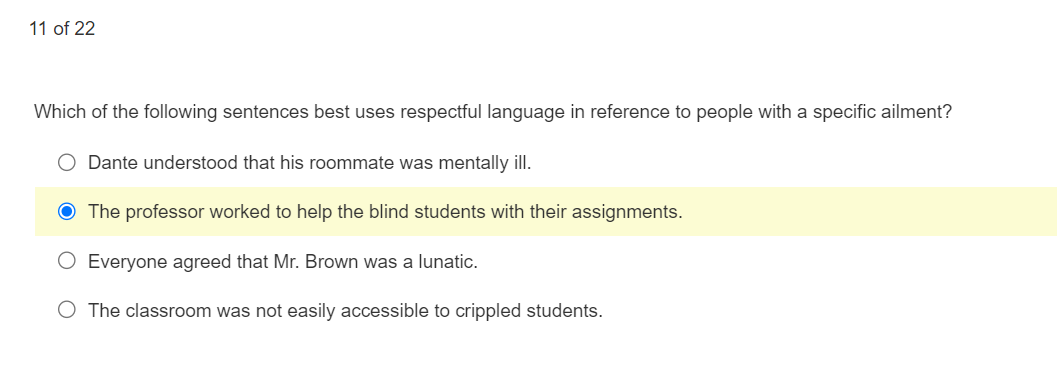 solved-which-of-the-following-sentences-best-uses-respectful-chegg