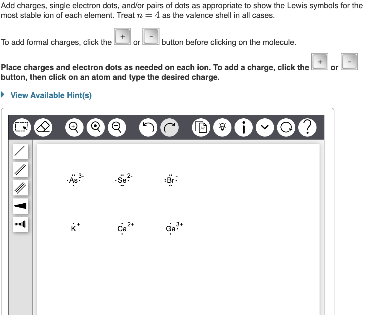 Solved Add single electron dots and/or pairs of dots as