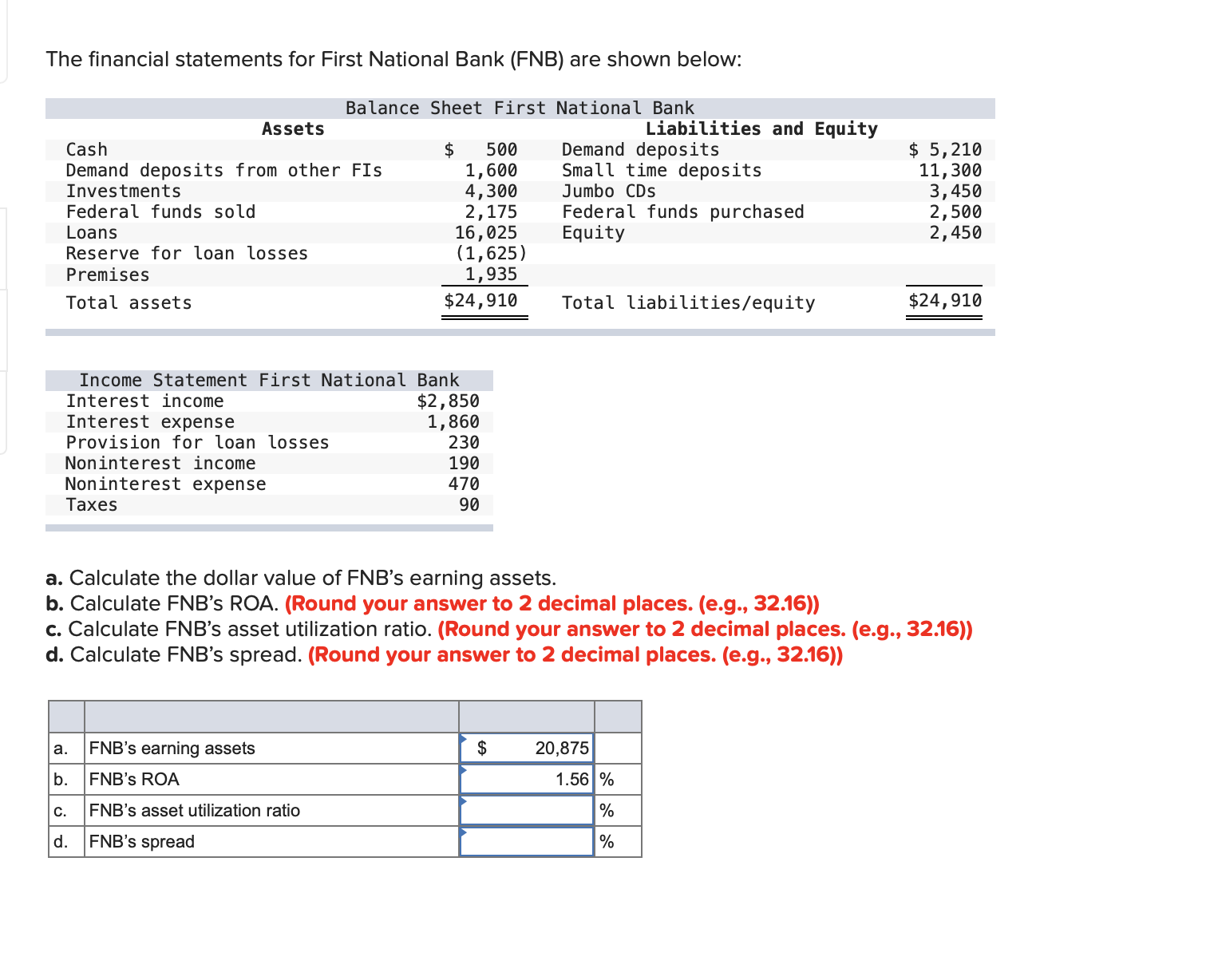 solved-the-financial-statements-for-first-national-bank-chegg