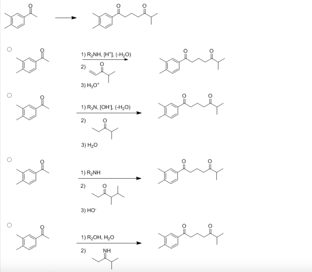 Solved Practice the Skill 21.38 Using a Stork enamine | Chegg.com