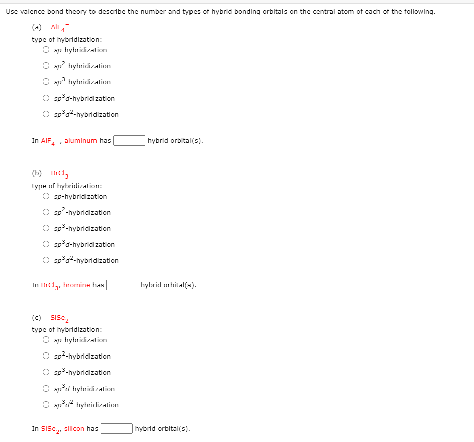 solved-for-each-of-the-following-types-of-hybrid-orbitals-chegg