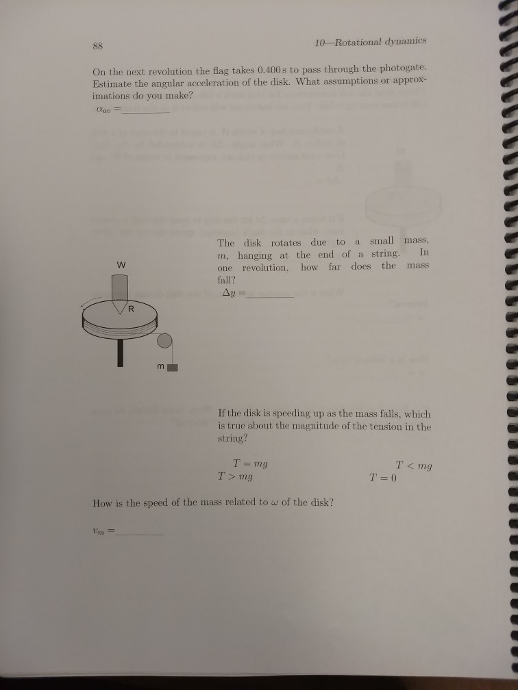 Solved 10 Rotational Dynamics 87 Pre Lab Exercise Name Chegg Solved 10 Rotational Dynamics 87 Pre Lab Exercise Name Chegg