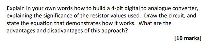 Solved Explain in your own words how to build a 4-bit | Chegg.com