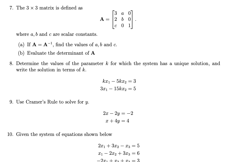 Solved Problem 4 28 Marks 1 Which Of The Following Vec Chegg Com