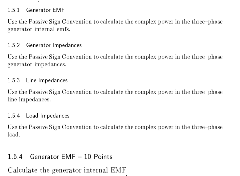 Solved The threephase system in Figure 1 is operating at 60 | Chegg.com