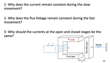 Solved 1- Why does the current remain constant during the | Chegg.com