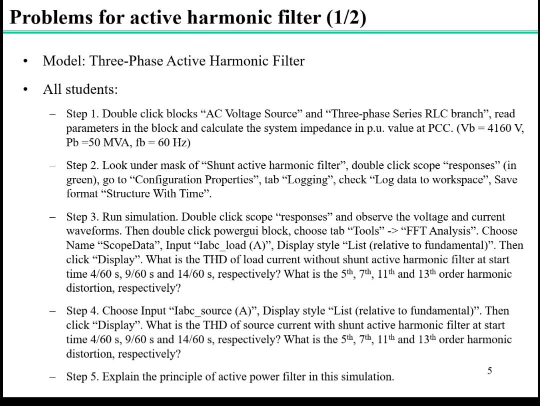 Solved - Use Matlab/Simulink, input 