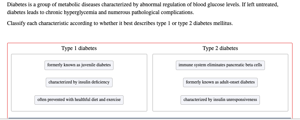 Solved Diabetes Is A Group Of Metabolic Diseases Characte Chegg Com