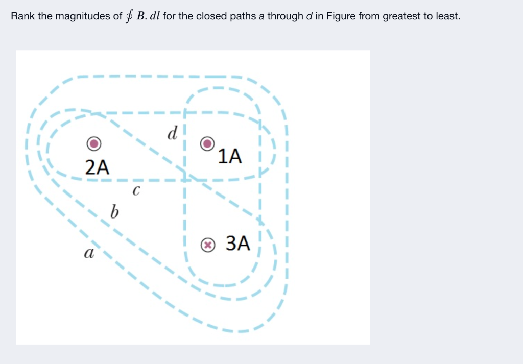 Solved Select One: I. A>c>b>d Ii. | Chegg.com