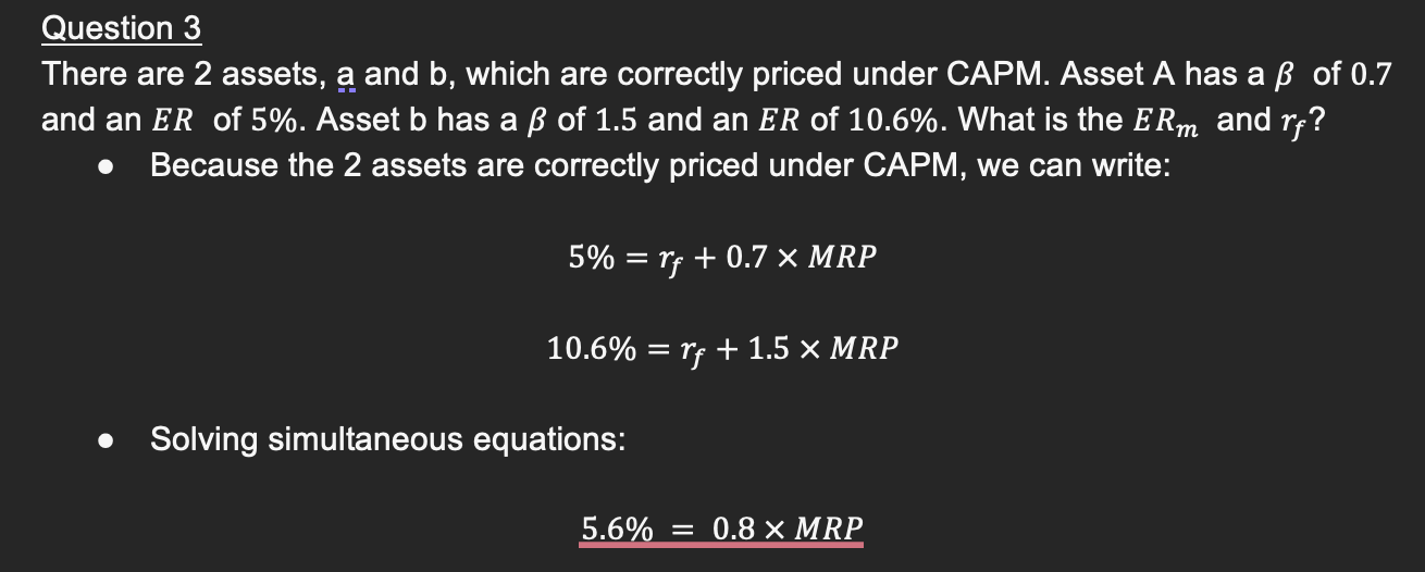 Solved There Are 2 Assets, A And B, Which Are Correctly | Chegg.com