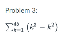 Solved Using the properties and the summation formulas, | Chegg.com