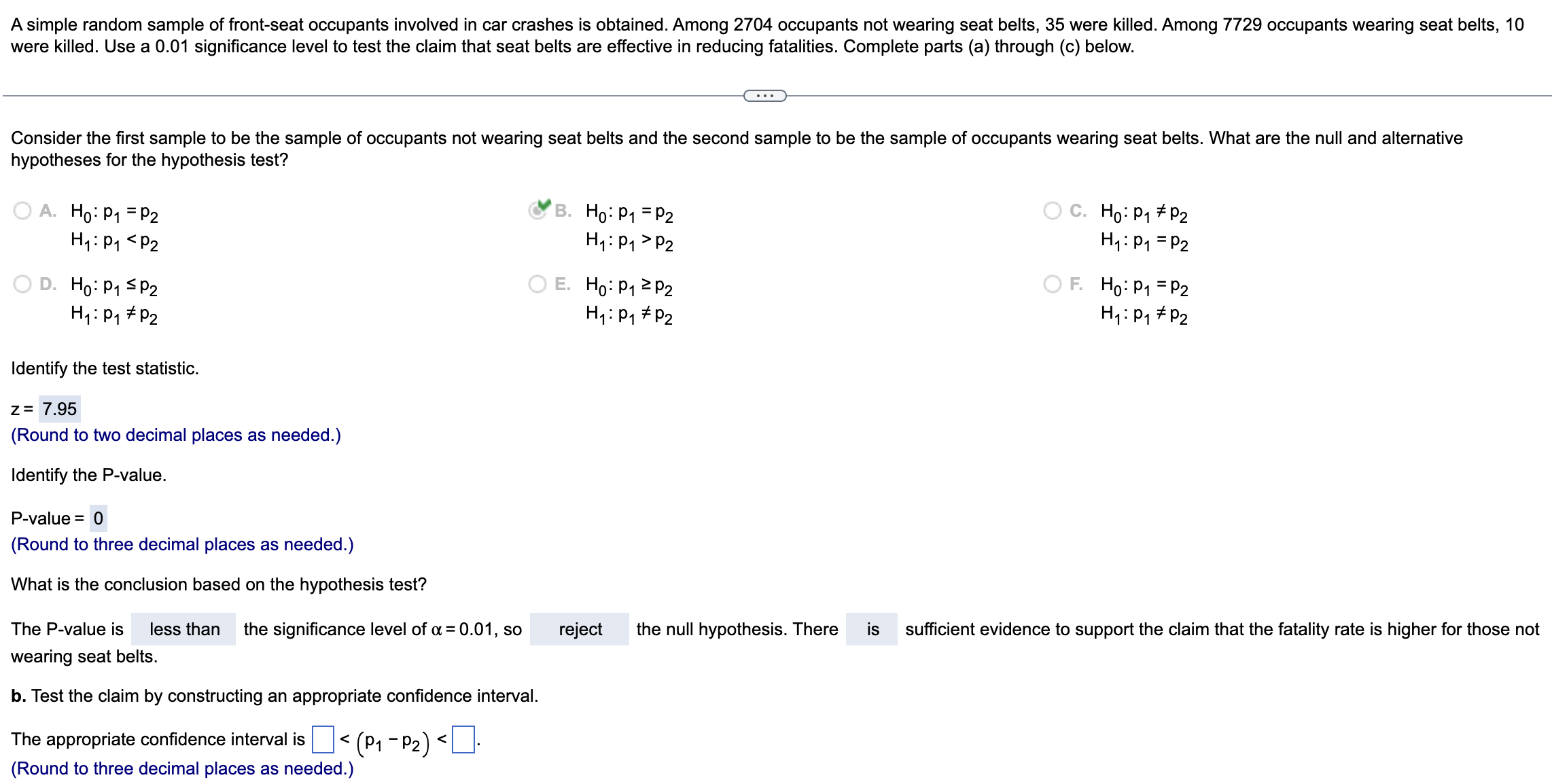 Solved Answer B | Chegg.com