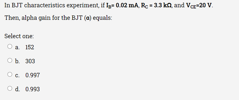 bjt lab experiment