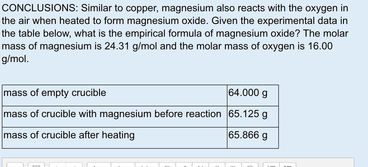 Copper reacting deals with oxygen