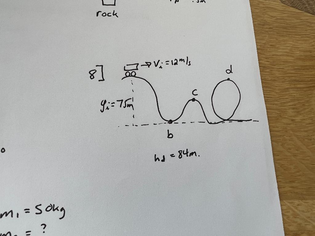 Solved 8.: A Roller Coaster Is Designed As Pictured. Find: | Chegg.com