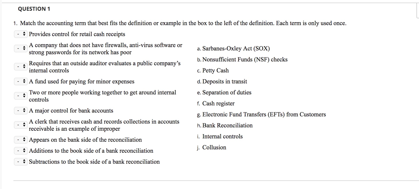 solved-question-1-1-match-the-accounting-term-that-best-chegg