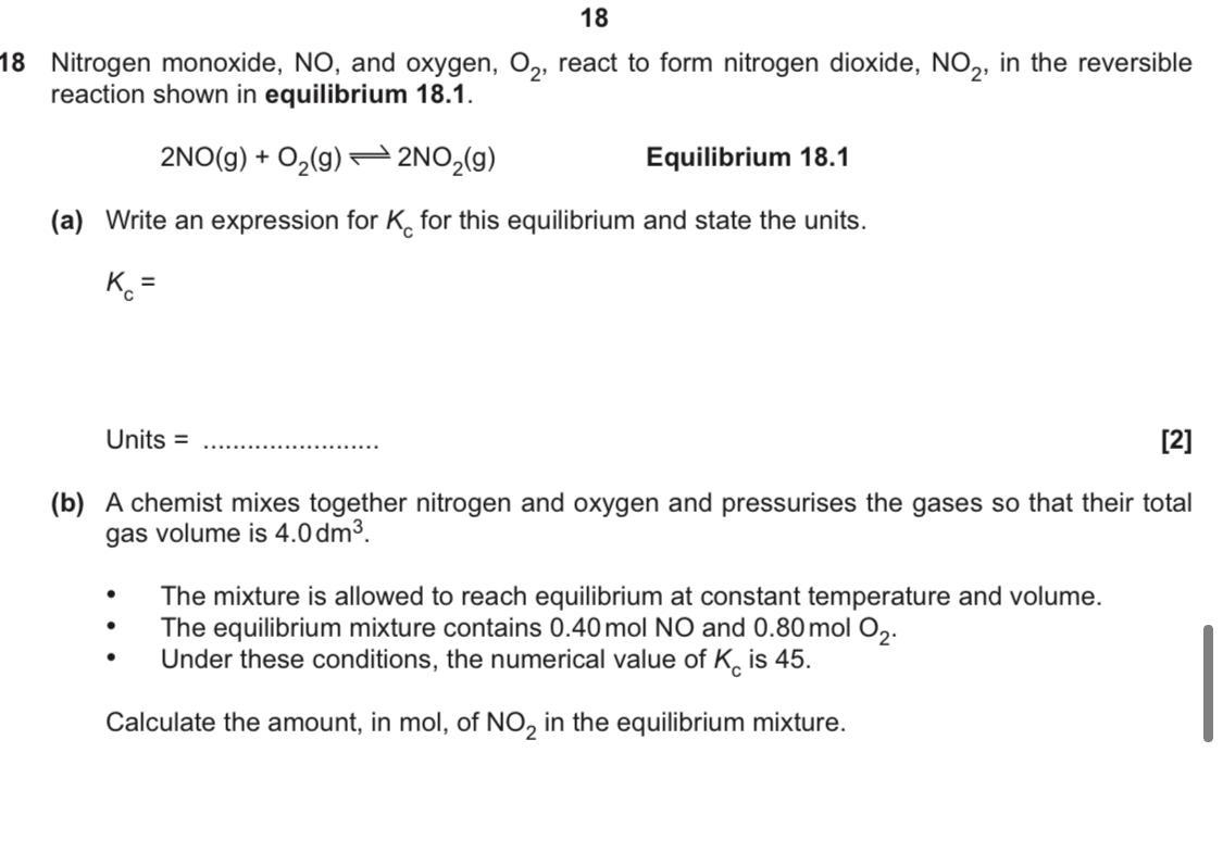 42g of N₂ react with excess of O₂ to produce NO. Amount of NO formed is  a.60g b.32g c.45g d.90g 