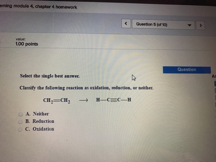 Solved Select The Single Best Answer Is The Following Chegg Com