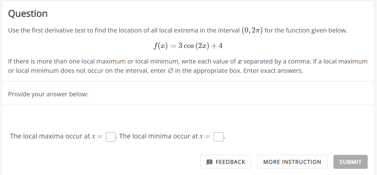 solved-use-the-first-derivative-test-to-find-the-location-of-chegg