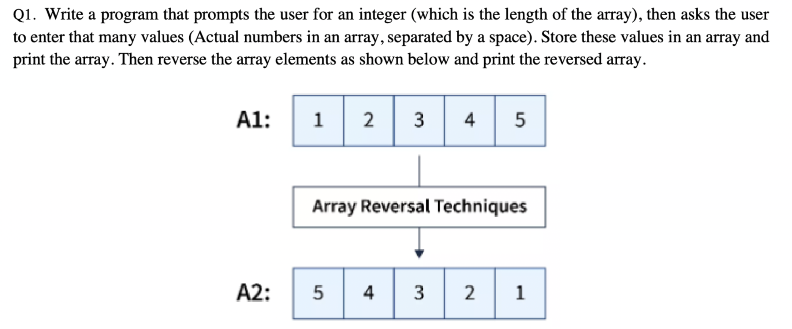 Solved Q1. ﻿Write a program that prompts the user for an | Chegg.com