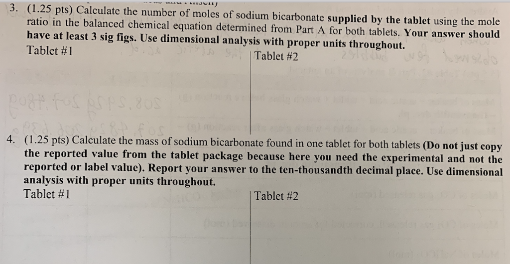 PART B. Analysis of an Antacid Using your conclusion