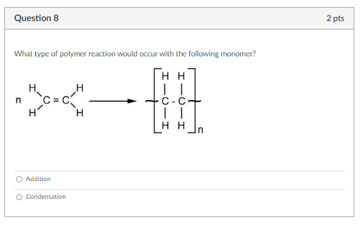 monomers polymers