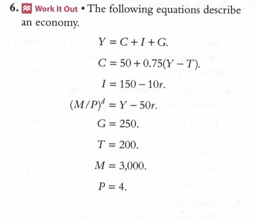 Solved 6 Work It Out The Following Equations Describe Chegg Com