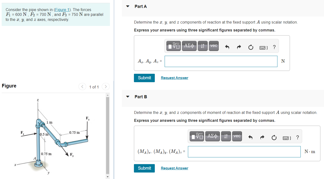 Solved Part A Consider The Pipe Shown In (Figure 1). The | Chegg.com