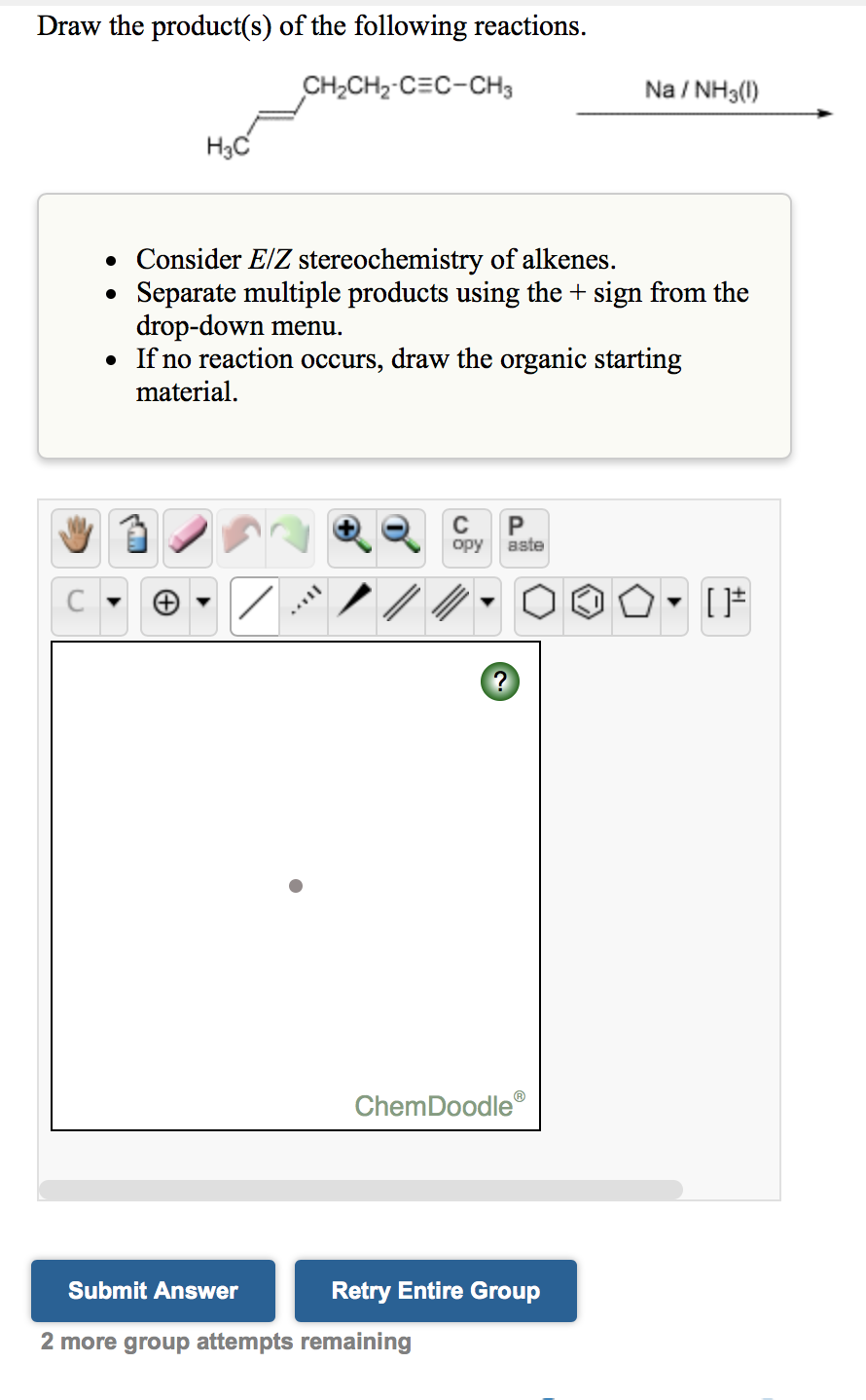 Solved Draw the product(s) of the following reactions Chegg com
