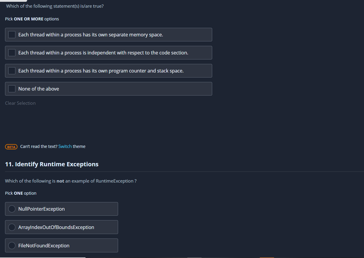 Which of the following statement(s) is/are true? Pick | Chegg.com