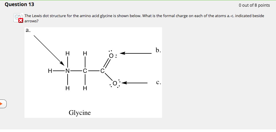 h2nch2cooh lewis structure glycine