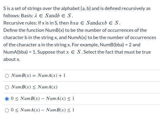 Solved Sis A Set Of Strings Over The Alphabet {a, B} And Is | Chegg.com