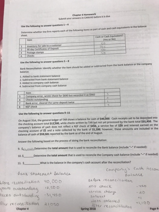 Solved Use the following to answer questions 2125 TLC