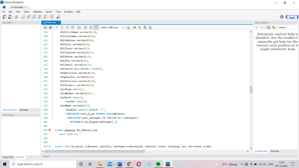 Use SQL Developer and provide screenshot for each | Chegg.com