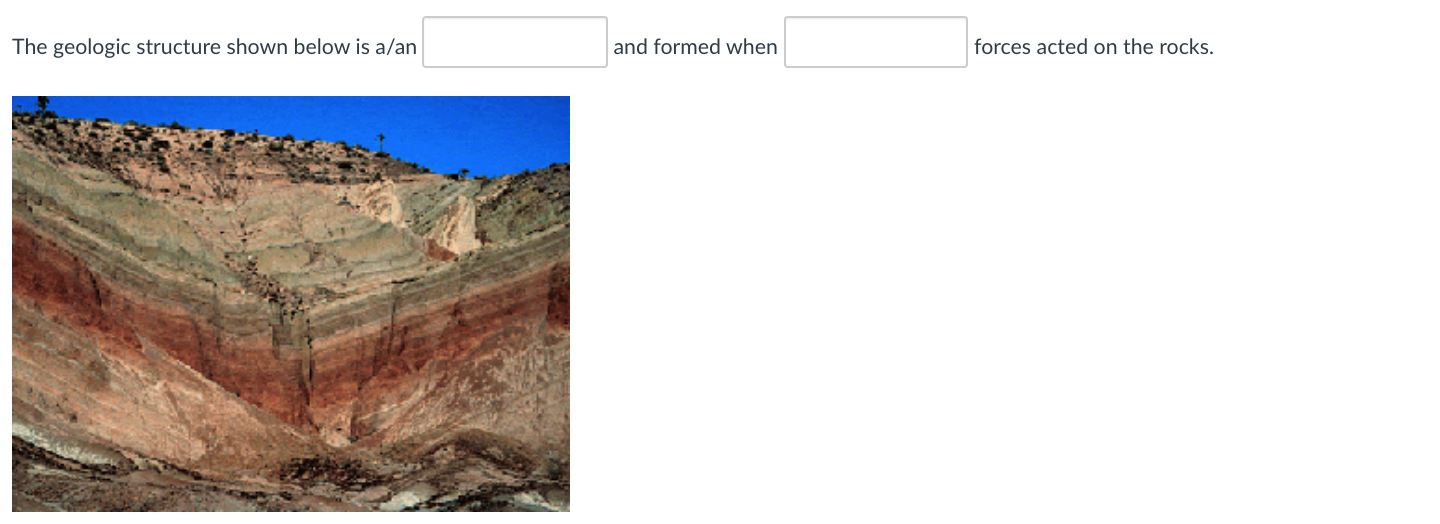 Solved What type of fold is shown below? Monocline How did | Chegg.com