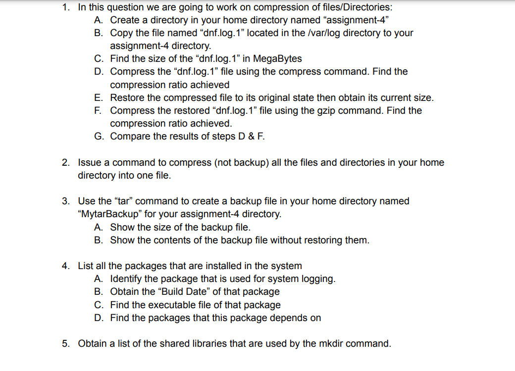 Solved 1. In this question we are going to work on | Chegg.com