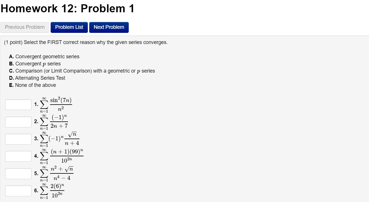 Solved Homework 12: Problem 1 Previous Problem Problem List | Chegg.com