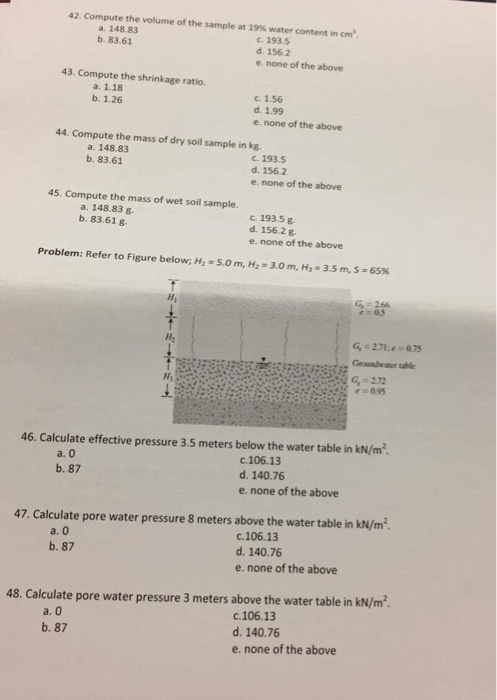 Solved Problem: The DPWH In Its Previous Study For A | Chegg.com