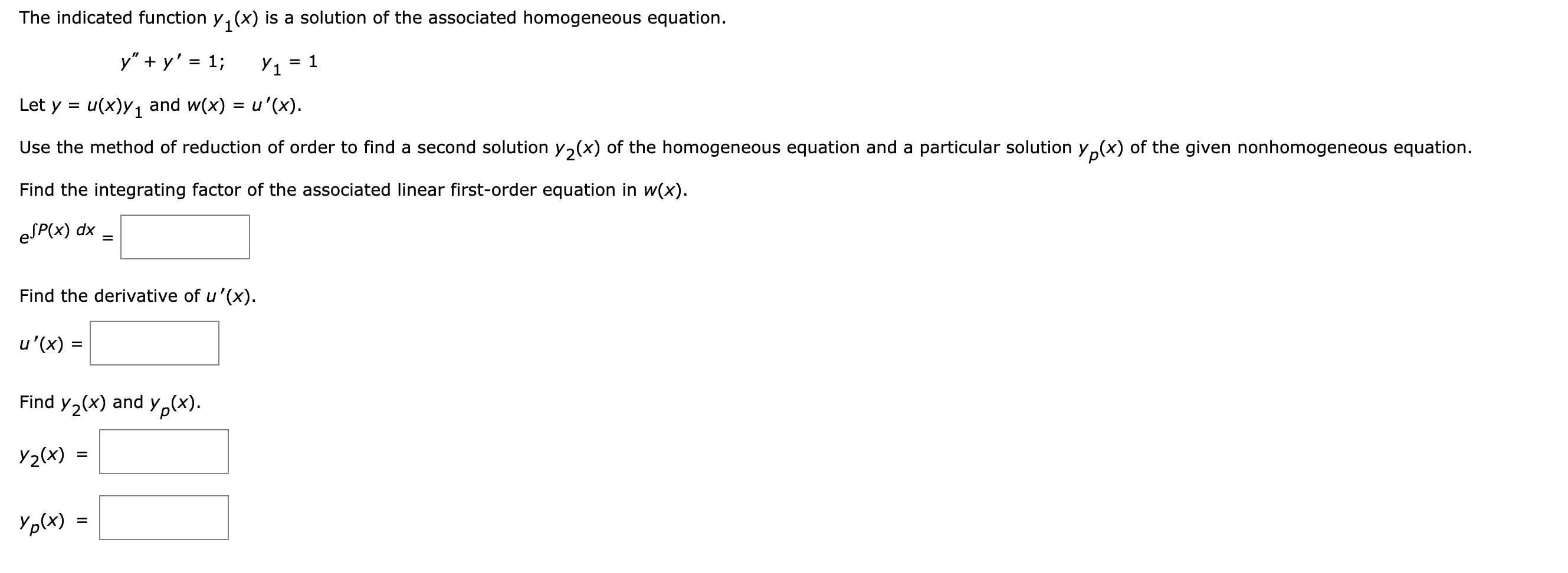 solved-the-indicated-function-y1-x-is-a-solution-of-the-chegg