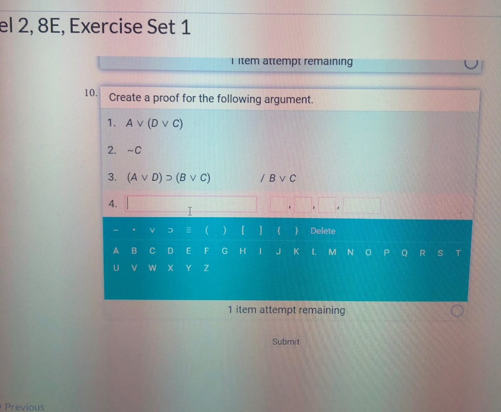 Solved El 2 8e Exercise Set 1 1 Item Attempt Remaining 10