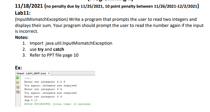Solved 11/18/2021 (no penalty due by 11/25/2021, 10 point | Chegg.com
